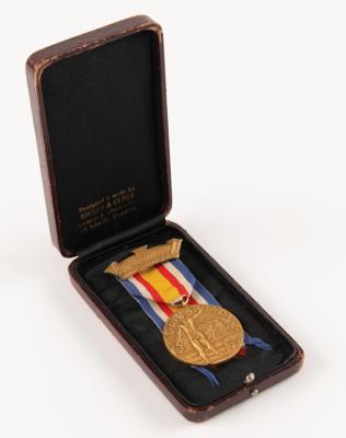 Lot #3055 St. Louis 1904 Olympics Gold Winner's Medal with Case for Men's 110m Hurdles - Image 7