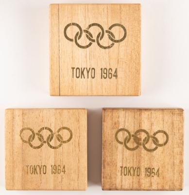 Lot #3142 Tokyo 1964 Summer Olympics (3) Participation Medals - Image 3