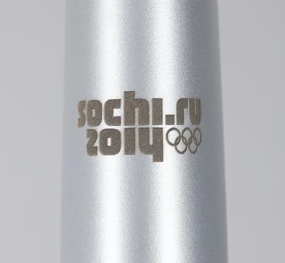 Lot #3033 Sochi 2014 Winter Olympics Torch - From the Collection of IOC Member Phillip W. Coles - Image 4