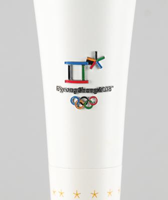 Lot #3001 Olympic Torch Collection: Salt Lake City 2002, Rio 2016, PyeongChang 2018, and Beijing 2022 - From the Collection of IOC Member Phillip W. Coles - Image 14