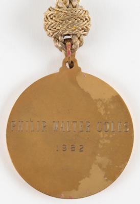 Lot #3195 Official IOC Member Medal - From the Collection of IOC Member Phillip W. Coles - Image 2