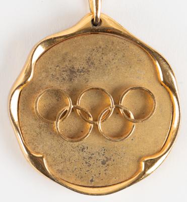 Lot #3196 Official IOC Honorary Medal - From the Collection of IOC Member Phillip W. Coles - Image 3