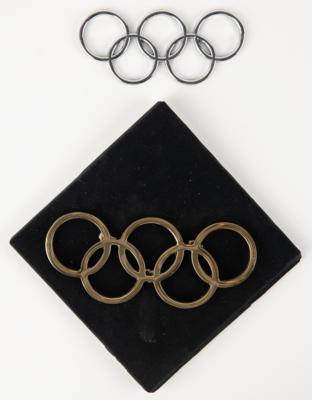 Lot #3369 Olympic Rings (2) Car Badges - From the