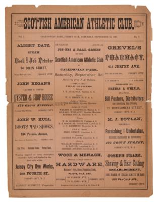 Lot #3275 19th Century Track and Field Publications (14) from New York and New Jersey - Image 12