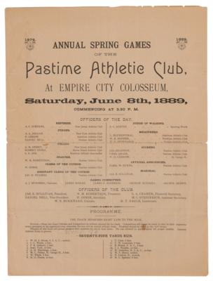 Lot #3275 19th Century Track and Field Publications (14) from New York and New Jersey - Image 15