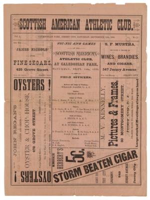 Lot #3275 19th Century Track and Field Publications (14) from New York and New Jersey - Image 2