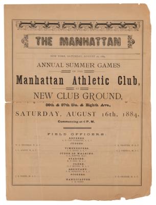 Lot #3275 19th Century Track and Field Publications (14) from New York and New Jersey - Image 5