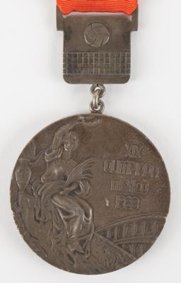 Lot #3087 Mexico City 1968 Summer Olympics Gold Winner's Medal for Women's Volleyball - Image 3