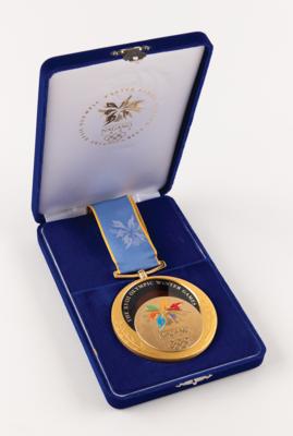 Lot #3100 Nagano 1998 Winter Olympics Gold Winner's Medal for Ski Jumping - Image 5