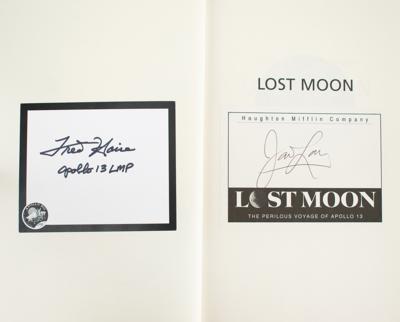 Lot #560 Apollo 13: Lovell and Haise Signed Book - Image 2