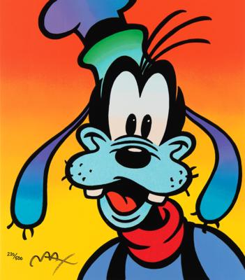 Lot #599 Peter Max Limited Edition 'The Goofy Suite' (4) Serigraphs - Image 5