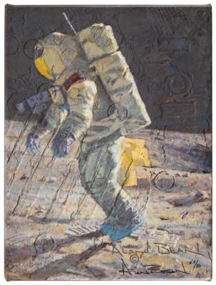 Lot #569 Alan Bean Signed Canvas Giclee Print: