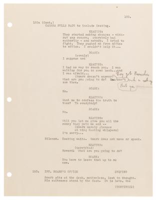 Lot #627 Ayn Rand Hand-Annotated Pages (3) from Her Screenplay for 'The Fountainhead' - Image 3