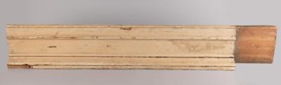 Lot #93 White House Doorway Molding with Original Multi-Layered Paint and Extension Piece - Image 1