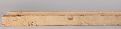 Lot #93 White House Doorway Molding with Original Multi-Layered Paint and Extension Piece - Image 3