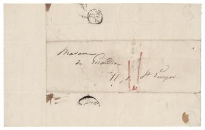 Lot #644 Victor Hugo Autograph Letter Signed - Image 2