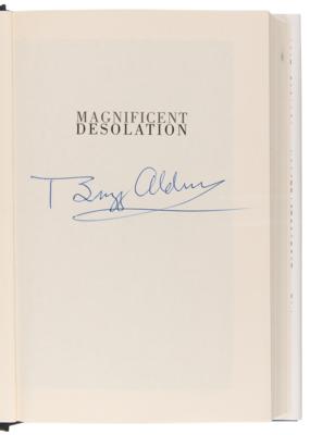 Lot #558 Buzz Aldrin Signed Book - Magnificent Desolation - Image 4