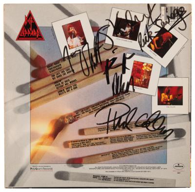 Lot #709 Def Leppard Signed Album - Pyromania - Image 1