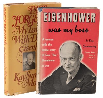 Lot #67 Dwight D. Eisenhower Signed Photograph to Captain Kay Summersby, His Intimate WWII Assistant - Image 2