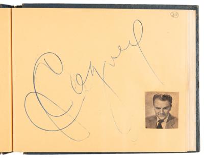 Lot #775 Actors and Actresses (6) Autograph Albums with (200+) Signatures - Image 9