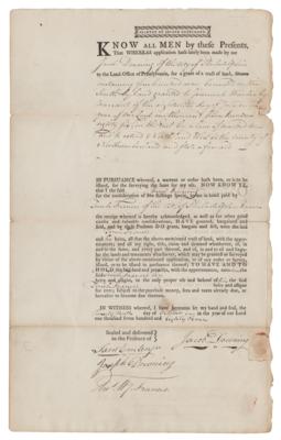 Lot #450 Thomas McKean Document Signed - Image 2