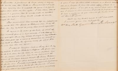 Lot #111 James Buchanan Autograph Letter Signed - Image 3