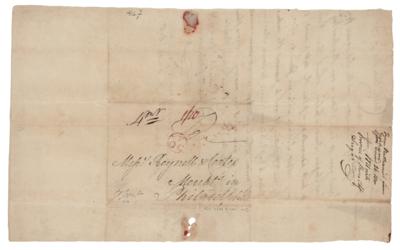 Lot #410 Nathaniel Gorham Autograph Letter Signed - Image 2