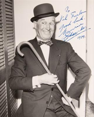 Lot #790 Maurice Chevalier Oversized Signed Photograph - Image 1