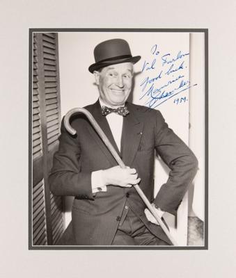 Lot #790 Maurice Chevalier Oversized Signed Photograph - Image 2