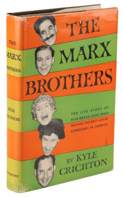 Lot #763 Marx Brothers Multi-Signed Book - "Groucho," "Harpo," "Chico" - Image 3