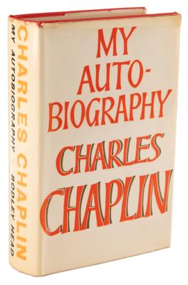 Lot #789 Charlie Chaplin Signed Book - My Autobiography - Image 3