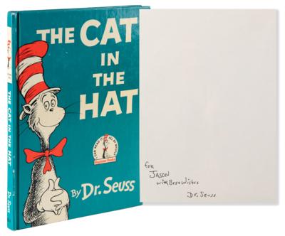 Lot #647 Dr. Seuss Signed Book - The Cat in the