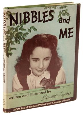 Lot #881 Elizabeth Taylor Signed Book - Nibbles and Me - Image 3