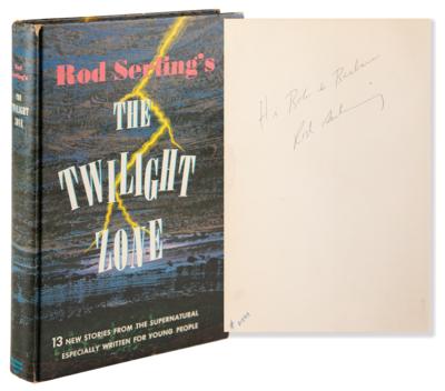 Lot #870 Rod Serling Signed Book - The Twilight Zone - Image 1