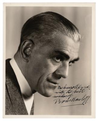 Lot #822 Boris Karloff Signed Photograph - Image 1