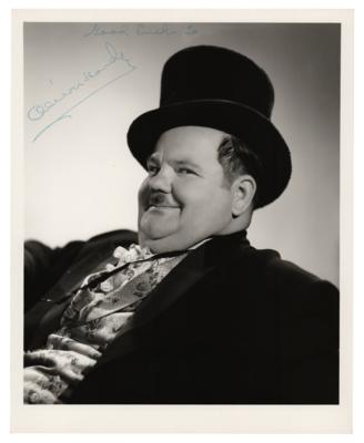 Lot #811 Oliver Hardy Signed Photograph - Image 1