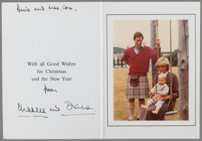 Lot #469 Princess Diana and King Charles III