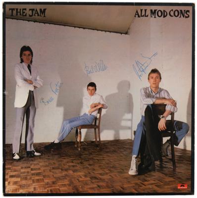 Lot #744 The Jam Signed Album - All Mod Cons - Image 1