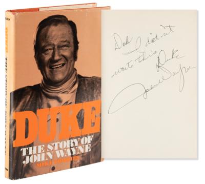 Lot #767 John Wayne Signed Book - Duke: The Story