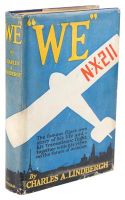 Lot #542 Charles Lindbergh Signed Book - 'WE' - Image 3