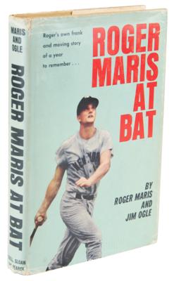 Lot #915 Roger Maris Signed Book - Roger Maris at Bat - Image 3