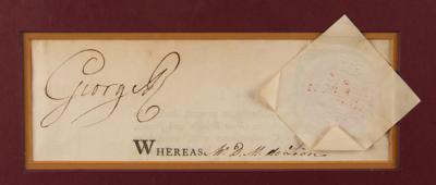 Lot #434 King George III Signature - Image 2