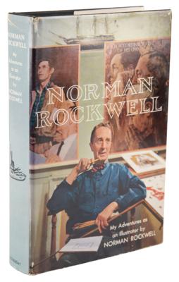 Lot #603 Norman Rockwell Signed Book - My Adventures as an Illustrator - Image 3