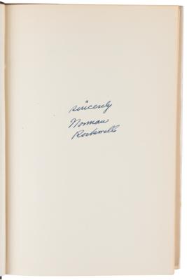 Lot #603 Norman Rockwell Signed Book - My Adventures as an Illustrator - Image 4