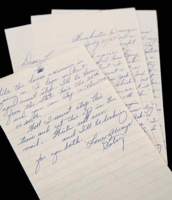 Lot #651 Patsy Cline Autograph Letter Signed on