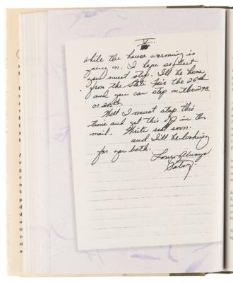 Lot #651 Patsy Cline Autograph Letter Signed on Her Debut Album and New Single, 'Three Cigarettes in an Ashtray' - Image 11