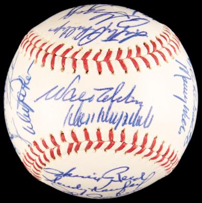 Lot #912 Los Angeles Dodgers: 1965 Team-Signed