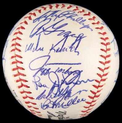 Lot #912 Los Angeles Dodgers: 1965 Team-Signed Baseball - Image 5