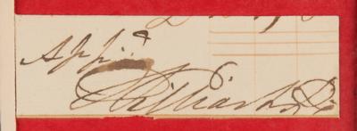 Lot #438 King William IV and Queen Adelaide Signatures - Image 2