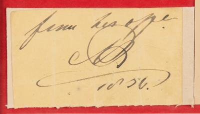 Lot #438 King William IV and Queen Adelaide Signatures - Image 3